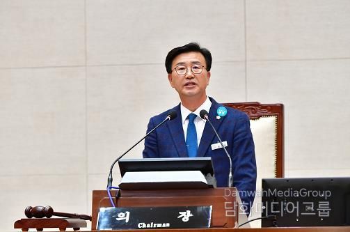완주군의회 유의식 의장, 지속 가능한 축제와 행사 될 수 있도록 당부