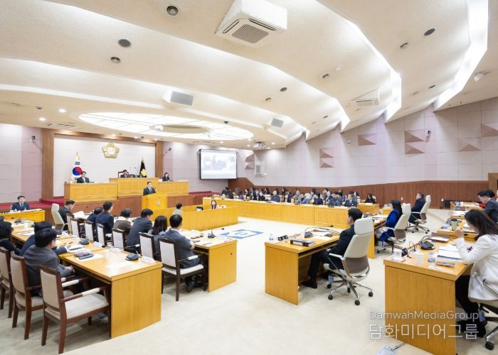 양주시의회 본회의장 전경