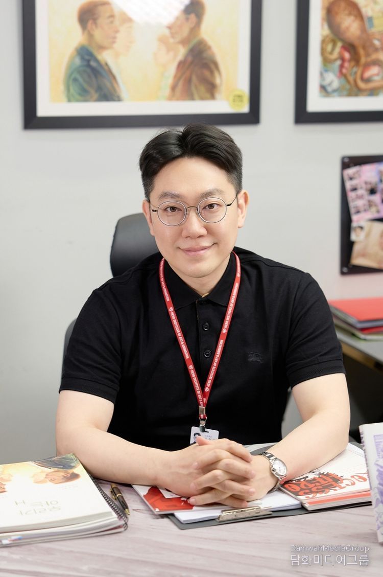 조철우 히어로애니미술학원 대표원장. / 히어로애니미술학원 사진제공