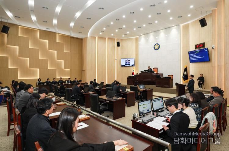 예산군의회, 제322회 임시회 개회