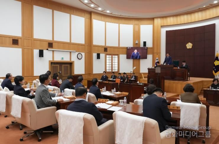 경산시의회, 제268회 임시회 제1차 본회의 사진